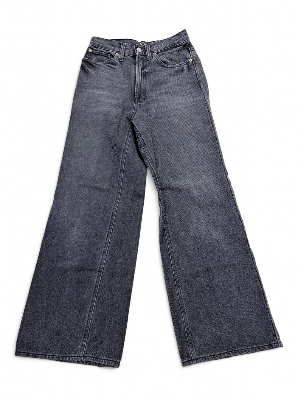 BDG Straight Leg Jeans Black Wash Size 26